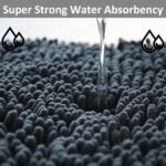 Bathroom Rugs Set Non Slip 3 Piece Bath Mat Washable Chenille Bath Rugs with PVC Backing Bath Carpet,Absorbent Bathroom Mats with Toilet Rug,Bath Mats for Bathroom,Bedroom, Kitchen,Tub,Home Decor - Image 6