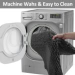 Bathroom Rugs Set Non Slip 3 Piece Bath Mat Washable Chenille Bath Rugs with PVC Backing Bath Carpet,Absorbent Bathroom Mats with Toilet Rug,Bath Mats for Bathroom,Bedroom, Kitchen,Tub,Home Decor - Image 8