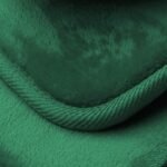 Clara Clark 3 Piece Bathroom Rugs Bath Mat Set, Velvet Memory Foam Bath Mats for Bathroom - Non-Slip, PVC Backing Bath Rugs, Washable - Dries Quickly, Green - Image 9