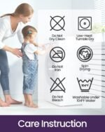 DEXI Leaf Bathroom Rugs Monstera, 23.5x31.5 Soft Fluffy Cute Bath Mat with Non Slip Backing, Washable Absorbent Bath Rug Quick Dry for Shower Floor, Toilet, Bedroom, Kids Room, Green - Image 9