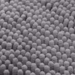 HOMEIDEAS 3 Pieces Bathroom Rugs, Soft Thick Absorbent Chenille Bath Mats, Washable Non-Slip Floor Rugs for Shower & Bath, Grey - Image 7