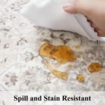 2x6 Hallway Washable Runner Rug : Vintage Soft Kitchen Laundry Runner with Non Slip Backing Farmhouse Entryway Living Room Floor Mat Stain Resistant Carpet for Bedroom Bathroom Distressed Beside Rug - Image 5