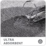 Bath Mat,Ultra Thin Bathroom Rugs,Rubber Bath Mats for Bathroom,No Slip Bath Rugs,Quick Dry,Machine Washable,Low Pile,Absorbent,Shower Outside,Sink,Home Decor Accessories.Grey,1'5"x2'3"(17x27Inch) - Image 3