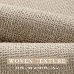 YIHOUSE Beige Bathroom Rug Sets 2 Piece, Absorbent Bath Mat for Bathroom Non Slip Washable, Bath Room Mat Quick Dry, Thin Bath Rug Set for Toilet and Floor(17"x24"+17"x47") - Image 6