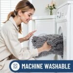 Smiry Bathroom Rugs Mat 30x20, Extra Soft Absorbent Chenille Bath Rugs, Non Slip Rubber Backing Machine Washable Quick Dry Bath Mats for Bathroom Floor, Tub, Shower, Home Decor Accessories, Grey - Image 6