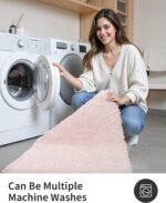 ILANGO Pink Bathroom Rugs 24" × 17" Non Slip & Super Absorbent Extra Thick Soft, Washable Bath Mat for Floor, Non Shedding Microfiber Plush Holiday Bath Rug with Rubber for Shower Sink - Image 6