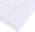 Utopia Towels Cotton Banded Rug, Bath Mats, Not a Bathroom Rug, 21 by 34 Inches, 100% Ring Spun Cotton, Highly Absorbent Shower Bathroom Floor Mat, White, 2 Pack - Image 4