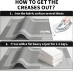 Non Slip Bath Mat, Rubber Backing Ultra Thin Bathroom Rugs Fit Under Door Quick Dry Super Absorbent Washable Bath Rug Shower Mat for Bathroom Floor Bathtub Shower Sink, Easy Care Beige 16"x 24" - Image 6